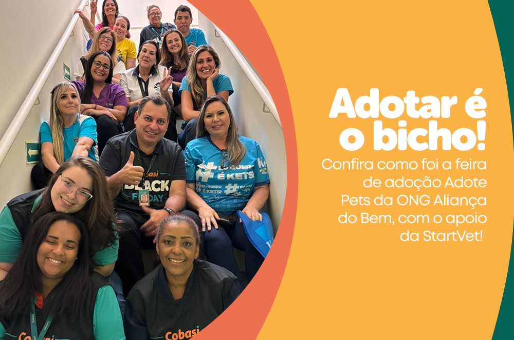 StartVet e Aliança do Bem: juntos na Feira Adote Pets